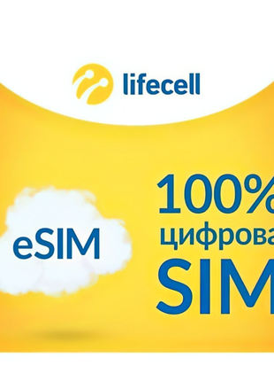 ESIM (embedded SIM) стартові пакети e-sim