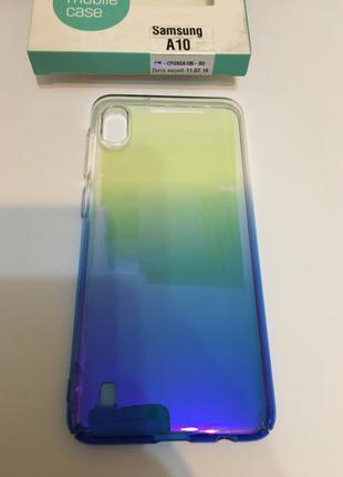 Чехол Samsung Galaxy A10 blue