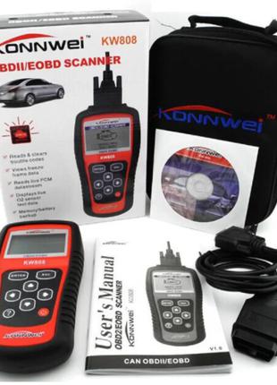 Сканер для диагностики автомобилей, Konnwei OBDII/EOBD scanner...
