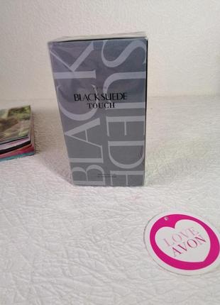 Мужская туалетная вода avon black suede touch