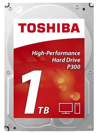 Жесткий диск (HDD) 1TB Toshiba P300 1TB 64MB 7200RPM 3.5" (HDW...