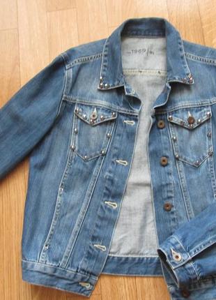 Куртка джинсуха з кишенями