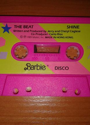 Касета Аудіокасета Барбі Disco 89 Barbie and the Beat Лялька
