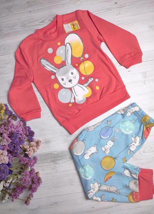 Пижама для девочек спальный костюм пижамка детская на девочку