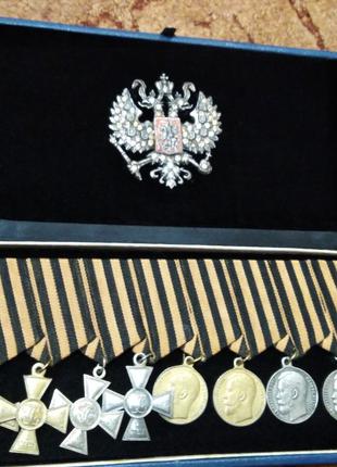 Георгіївські ордени, хрести і медалі. Подарунковий набір. Люкс!