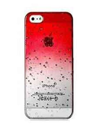 Пластиковый чехол "Капли Дождя" для iPhone 5/5s