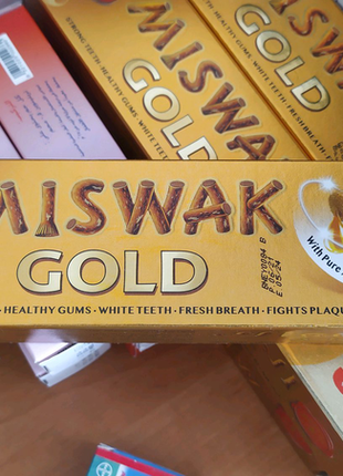 Miswak gold -зубная паста (Египет)