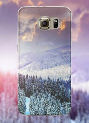 Силиконовый чехол "Зима" для Samsung Galaxy S6
