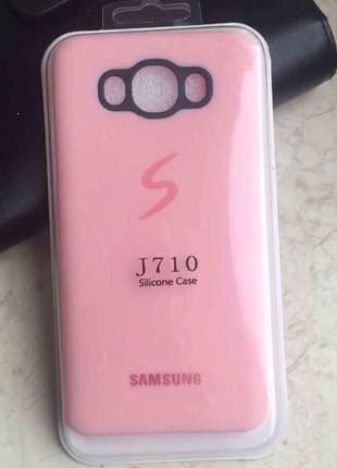 Матовый чехол Silicon Case для Samsung Galaxy J7 2016 J710