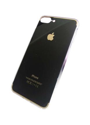 Черный TPU чехол для Apple Iphone 7 Plus