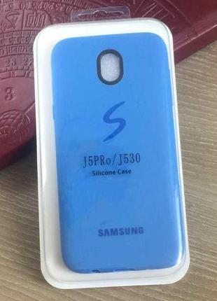 Силиконовый матовый чехол-накладка для Samsung Galaxy J530/ J5...