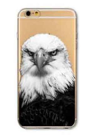 Силиконовый чехол "Орел" для iphone 6 plus