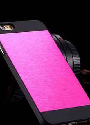 Розовый чехол Motomo на Iphone 6
