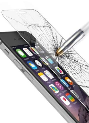 Защитное противоударное стекло на экран King Fire для iPhone 7...