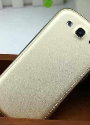 Задняя золотая крышка на Samsung Galaxy S3/S3 duos