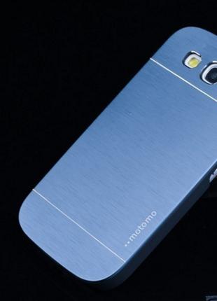 Голубой чехол "Motomo" на Samsung GalaxyS3 (i9300) и S3 duos