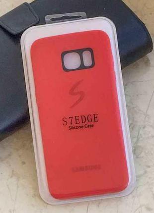 Чехол-накладка Silicon Case для Samsung Galaxy S7 Edge G935