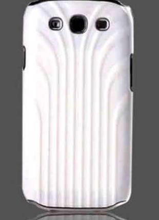 Чехол-накладка Жемчужина для Samsung Galaxy S3 белый