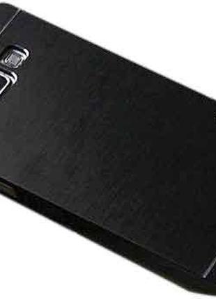 Металлический черный чехол Motomo для Samsung Galaxy A7 2015