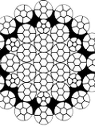 Канат стальной ОЦ. 4.0 мм EN 12385-4