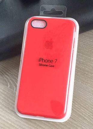 Мягкий цветной силиконовый чехол для iPhone 7 / iPhone 8 (4.7)