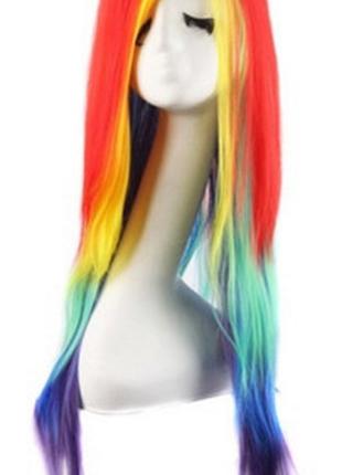 Парик женский искусственный little pony rainbow dash радуга дэ...
