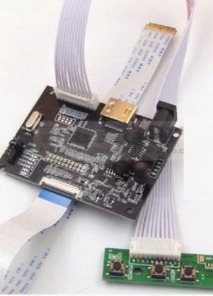 Универсальный контроллер скалер монитора RTD2556 EDP ver Micro
