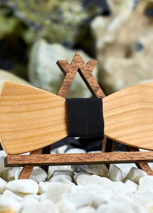 Краватка метелик Класик із черешні на шию під сорочки чоловічі