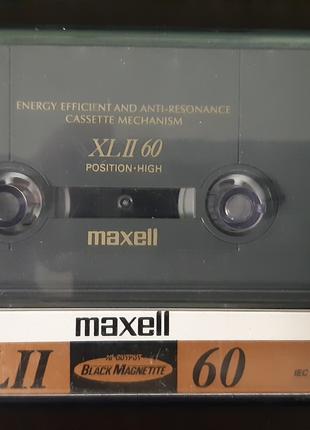 Касета Maxell XL II 60 (Release year: 1994)