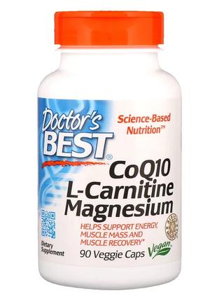 Коензим Q10, L-Карнітин і Магній, CoQ10 L-Carnitine Magnesium,...