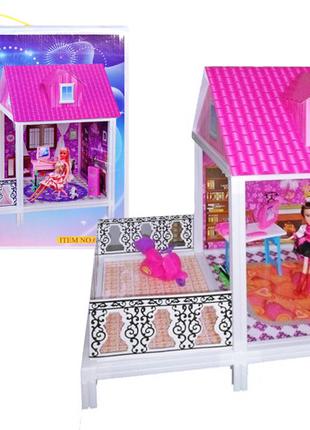 Будиночок з лялькою 66887A, ляльковий будиночок з меблями