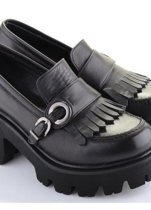 Туфли tucino черные 40 размер