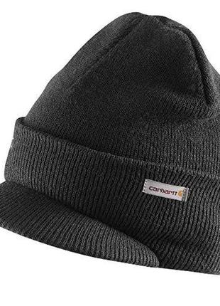 Мужская шапка кепка carhartt a164 knit visor оригинал
