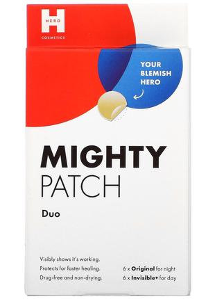 Hero Cosmetics, Mighty Patch Duo, 6 Original + 6 Invisible+ Pa...