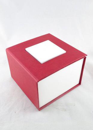 Коробка подарункова для наручного годинника картонна Червона (...