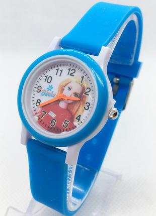 Детские наручные часы Barbie Барби голубые (код: IBW650L)
