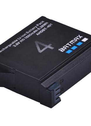 Аккумулятор BATMAX AHDBT-401 для экшн-камеры GoPro Hero 4