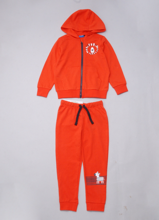Спортивный костюм lupilu 98-104  оранжевый двухнить