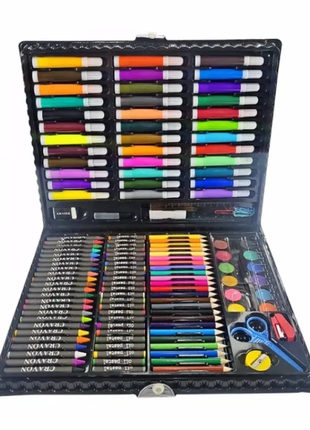 ОГРОМНЫЙ НАБОР для рисования Art set на 258 и на 150 предметов-