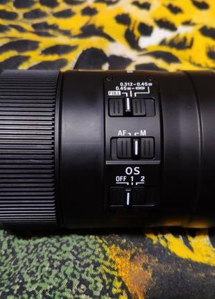 Длиннофокусный объектив Sigma AF 105mm f/2,8 EX DG OS HSM Nikon