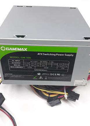 Блок питания game max. БП 500w GAMEMAX. GAMEMAX ge-500. Gm500sg. GM 500 автомобильная.