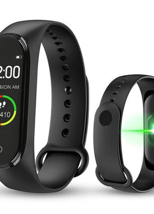 Фитнес трекер Mi Smart Band 4 смарт браслет черный, реплика