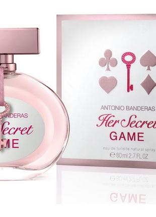 Женский парфюм Antonio Banderas The Secret Game lady 80ml