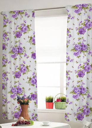 Комплект штор Time Textile Regal Violet 135x270 см (2 шт) TT10...