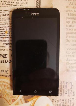 Дисплей + сенсор (модуль) HTC T320e One V черный + рамка