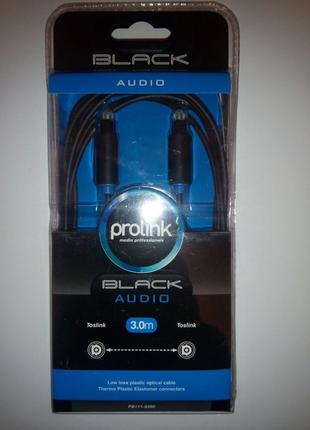 Цифровой оптический аудиокабель Prolink PB111-0300 (3м.)