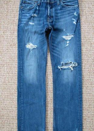 Hollister джинсы оригинал (w32 l32) сост.идеал