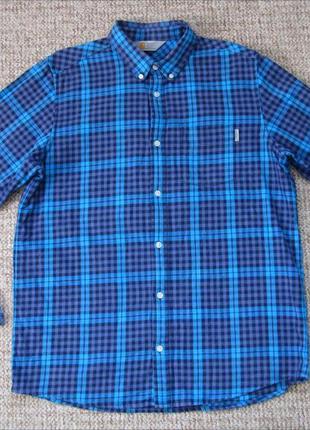 Carhartt bell shirt тканая рубашка оригинал (m) сост.идеал