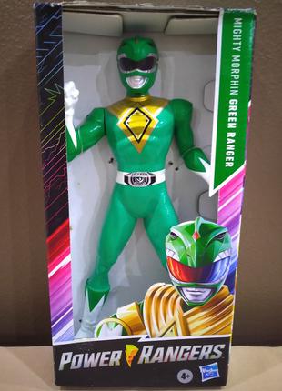 Фигурка героя фильма Могучие Рейнджеры зеленый 25 см Power Ranger