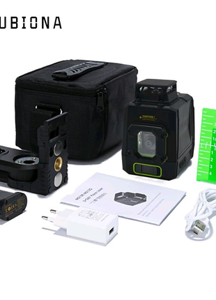 Clubiona MD06G лазерний рівень Osram led H360° + 2V краще BOX-1G